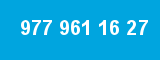 977 961 16 27 977 961 16 27